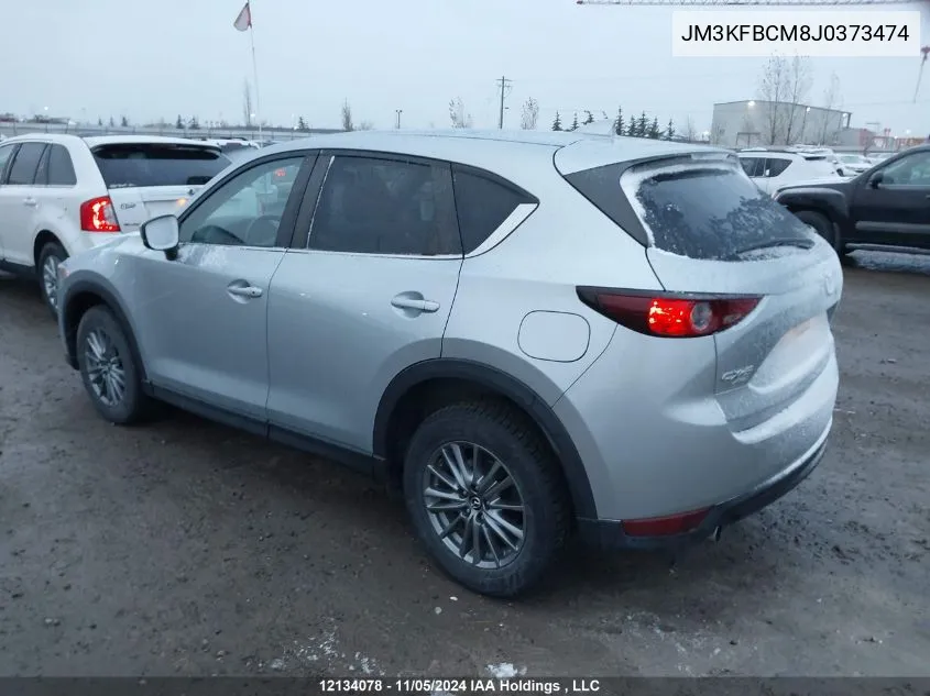 2018 Mazda Cx-5 VIN: JM3KFBCM8J0373474 Lot: 12134078