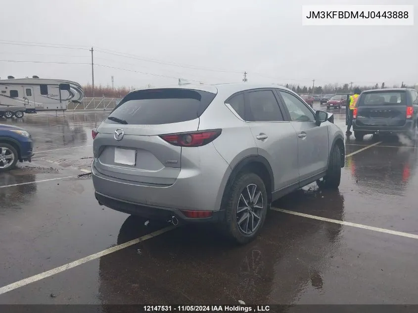 2018 Mazda Cx-5 VIN: JM3KFBDM4J0443888 Lot: 12147531