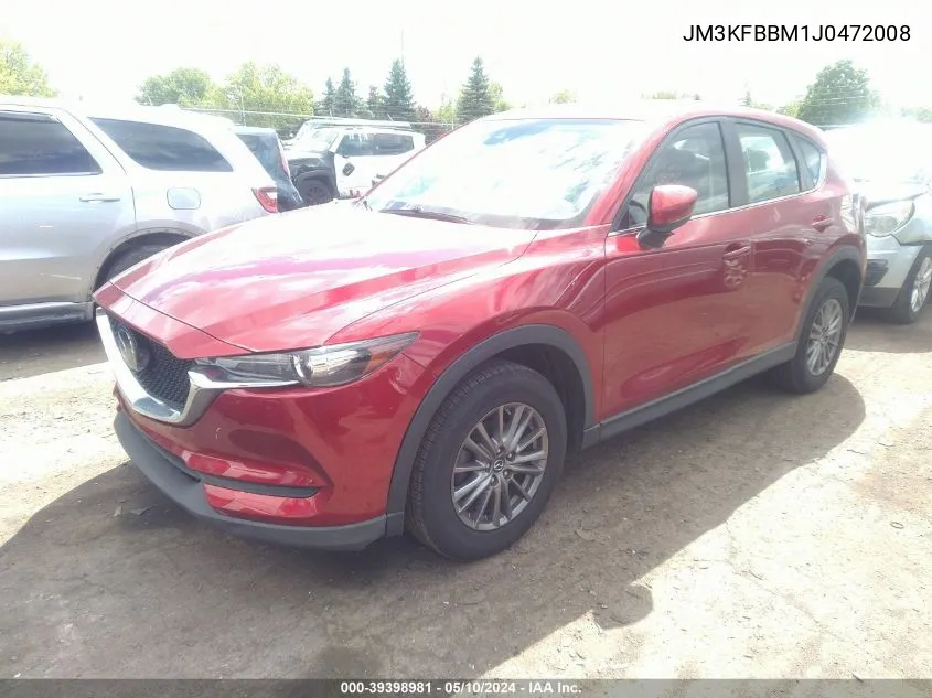 2018 Mazda Cx-5 Sport VIN: JM3KFBBM1J0472008 Lot: 39398981