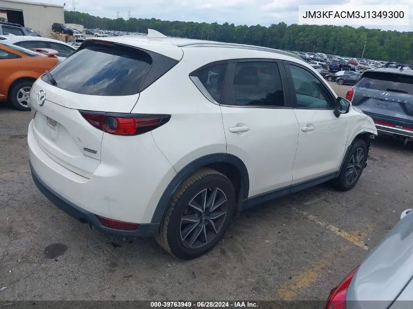 2018 Mazda Cx-5 Touring VIN: JM3KFACM3J1349300 Lot: 39763949