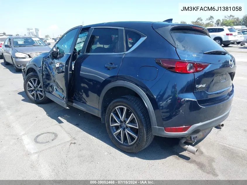 JM3KFACM6J1381058 2018 Mazda Cx-5 Touring