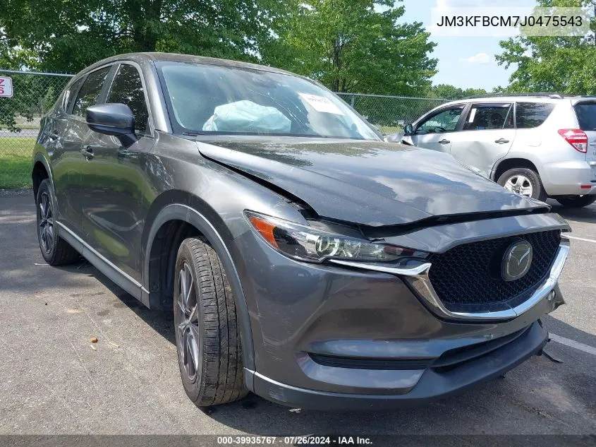 2018 Mazda Cx-5 Touring VIN: JM3KFBCM7J0475543 Lot: 39935767