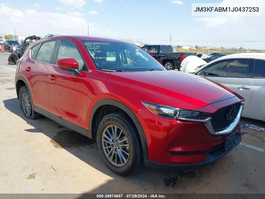 2018 Mazda Cx-5 Sport VIN: JM3KFABM1J0437253 Lot: 39974687