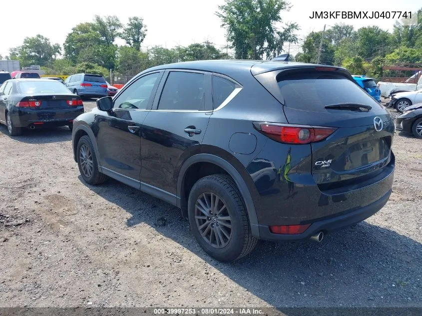 2018 Mazda Cx-5 Sport VIN: JM3KFBBMXJ0407741 Lot: 39997253