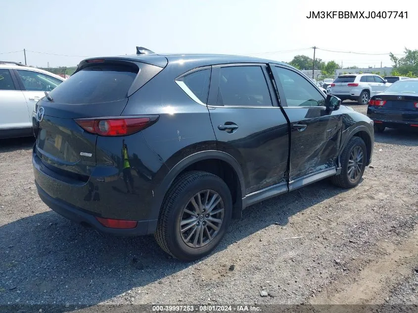 2018 Mazda Cx-5 Sport VIN: JM3KFBBMXJ0407741 Lot: 39997253