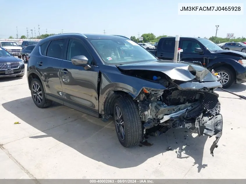 JM3KFACM7J0465928 2018 Mazda Cx-5 Touring