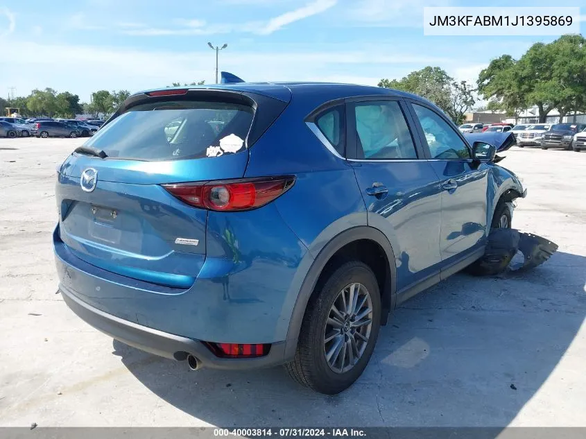 2018 Mazda Cx-5 Sport VIN: JM3KFABM1J1395869 Lot: 40003814