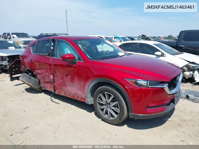 2018 Mazda Cx-5 Touring VIN: JM3KFACM5J1463461 Lot: 40083559