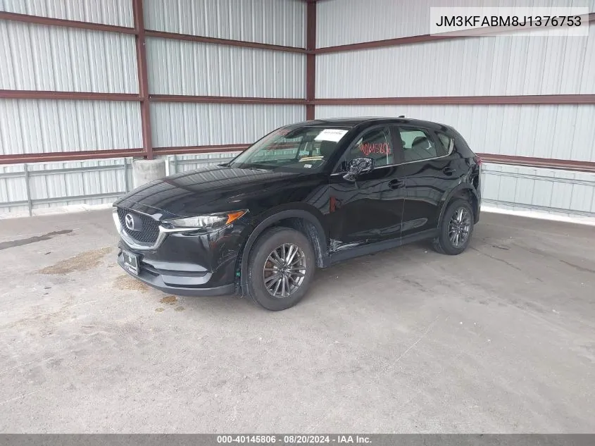 2018 Mazda Cx-5 Sport VIN: JM3KFABM8J1376753 Lot: 40145806