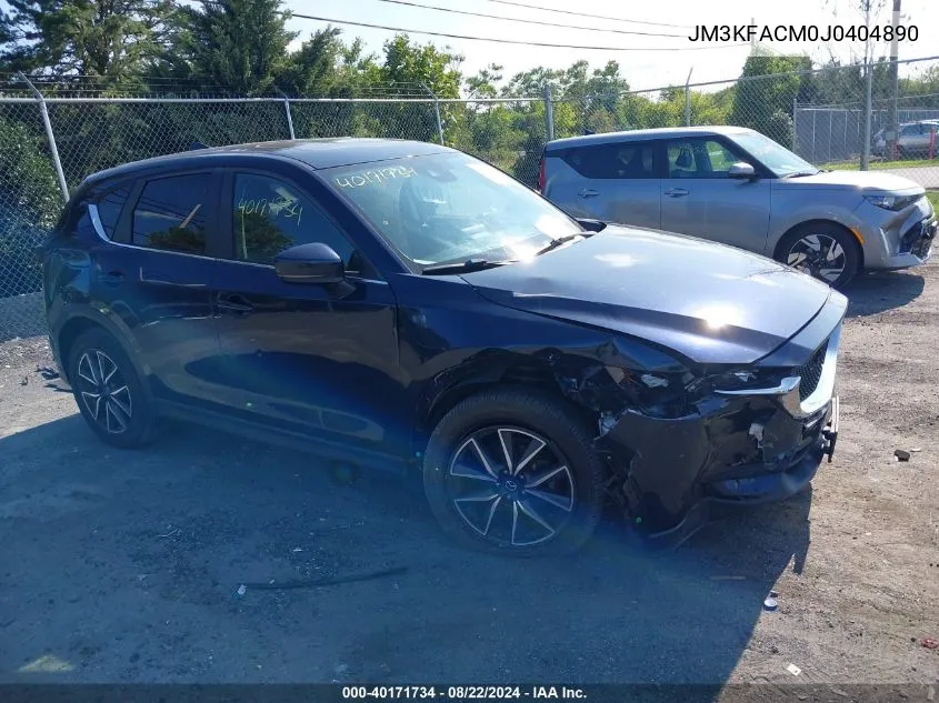 JM3KFACM0J0404890 2018 Mazda Cx-5 Touring