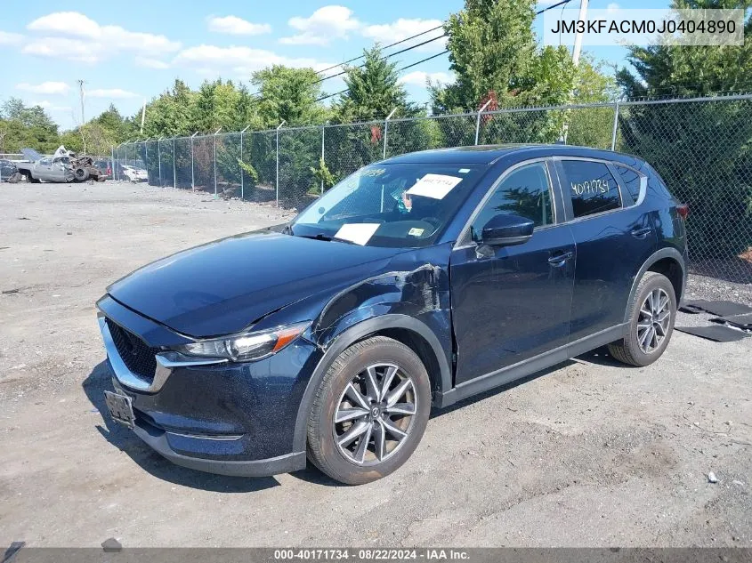 JM3KFACM0J0404890 2018 Mazda Cx-5 Touring