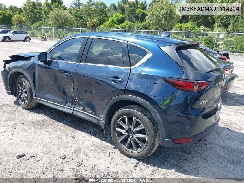 JM3KFADMXJ1314204 2018 Mazda Cx-5 Grand Touring