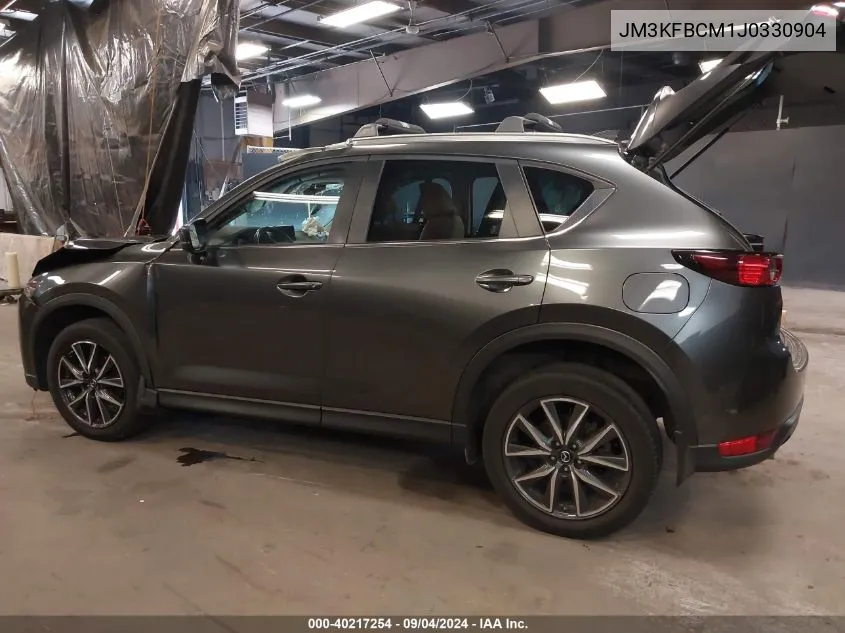 2018 Mazda Cx-5 Touring VIN: JM3KFBCM1J0330904 Lot: 40217254