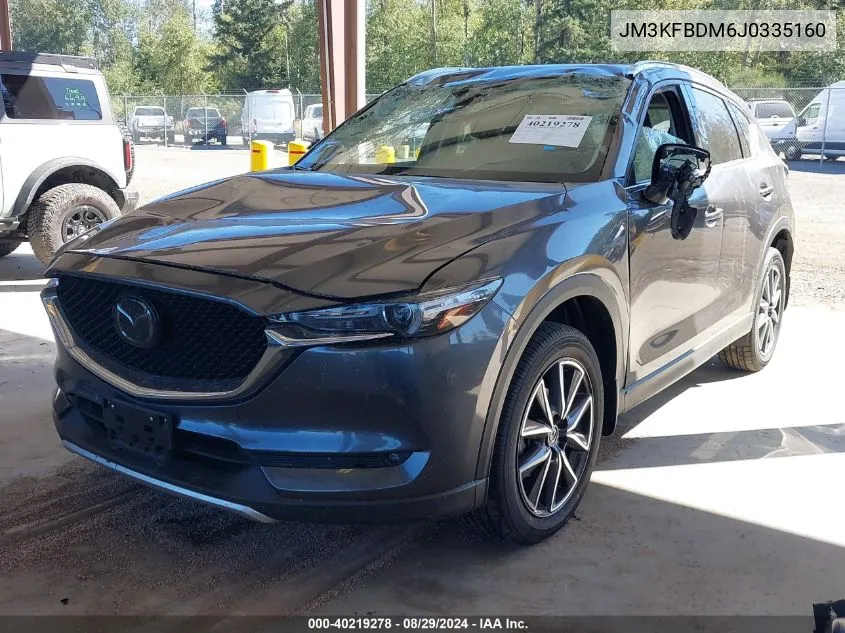 2018 Mazda Cx-5 Grand Touring VIN: JM3KFBDM6J0335160 Lot: 40219278