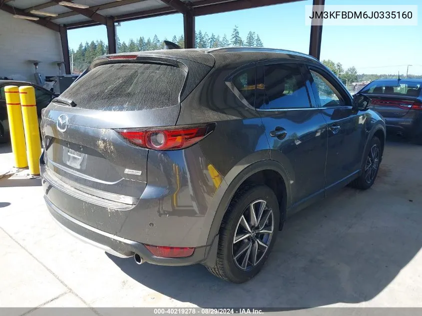 2018 Mazda Cx-5 Grand Touring VIN: JM3KFBDM6J0335160 Lot: 40219278