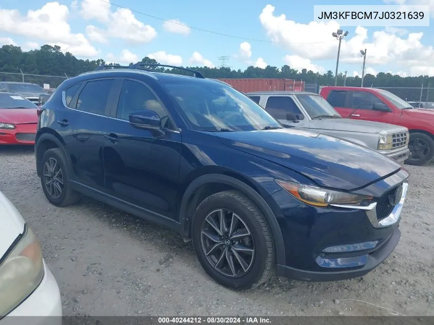 2018 Mazda Cx-5 Touring VIN: JM3KFBCM7J0321639 Lot: 40244212