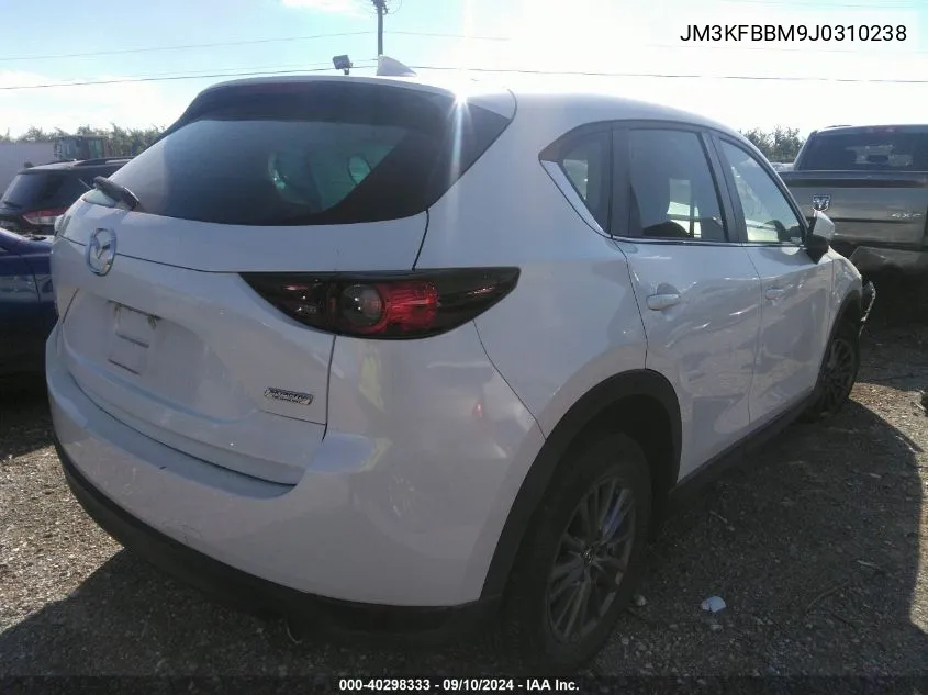 2018 Mazda Cx-5 Sport VIN: JM3KFBBM9J0310238 Lot: 40298333