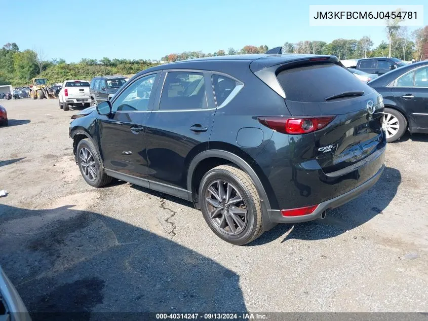 2018 Mazda Cx-5 Touring VIN: JM3KFBCM6J0454781 Lot: 40314247