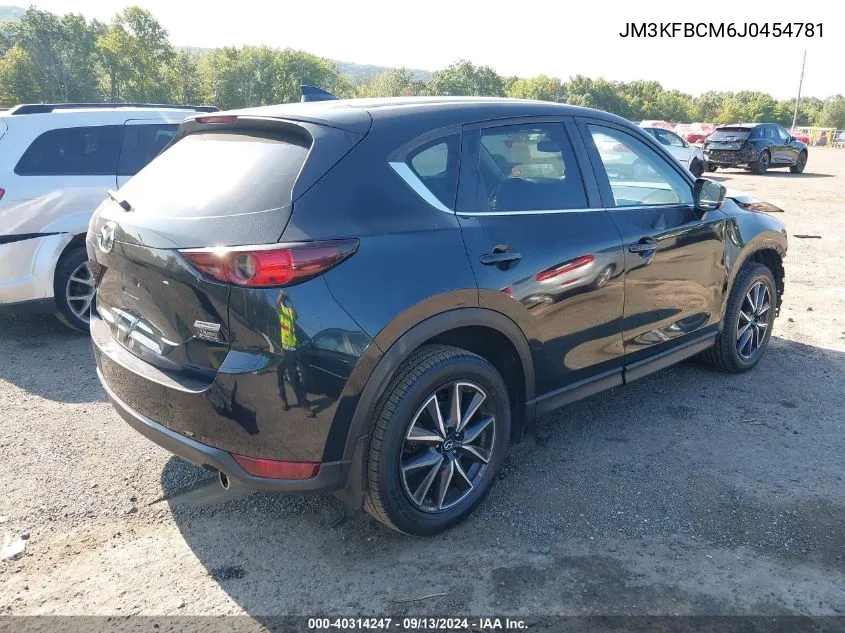 2018 Mazda Cx-5 Touring VIN: JM3KFBCM6J0454781 Lot: 40314247