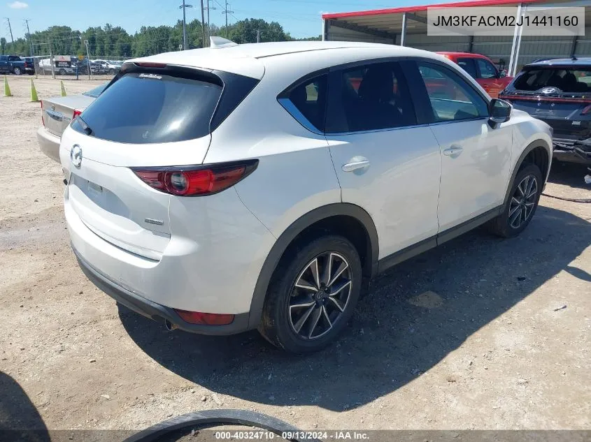 2018 Mazda Cx-5 Touring VIN: JM3KFACM2J1441160 Lot: 40324710