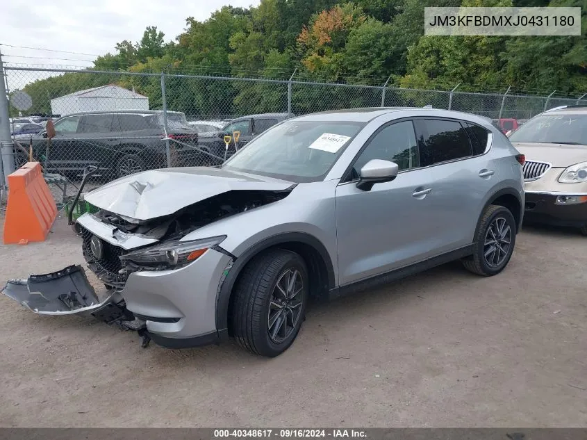 2018 Mazda Cx-5 Grand Touring VIN: JM3KFBDMXJ0431180 Lot: 40348617