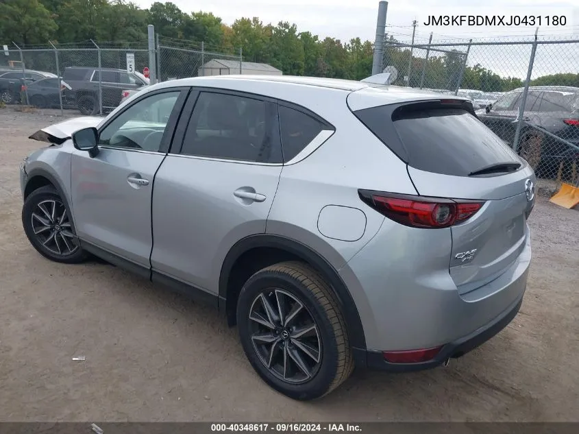 2018 Mazda Cx-5 Grand Touring VIN: JM3KFBDMXJ0431180 Lot: 40348617