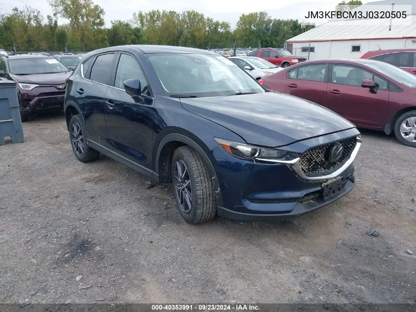 2018 Mazda Cx-5 Touring VIN: JM3KFBCM3J0320505 Lot: 40353991