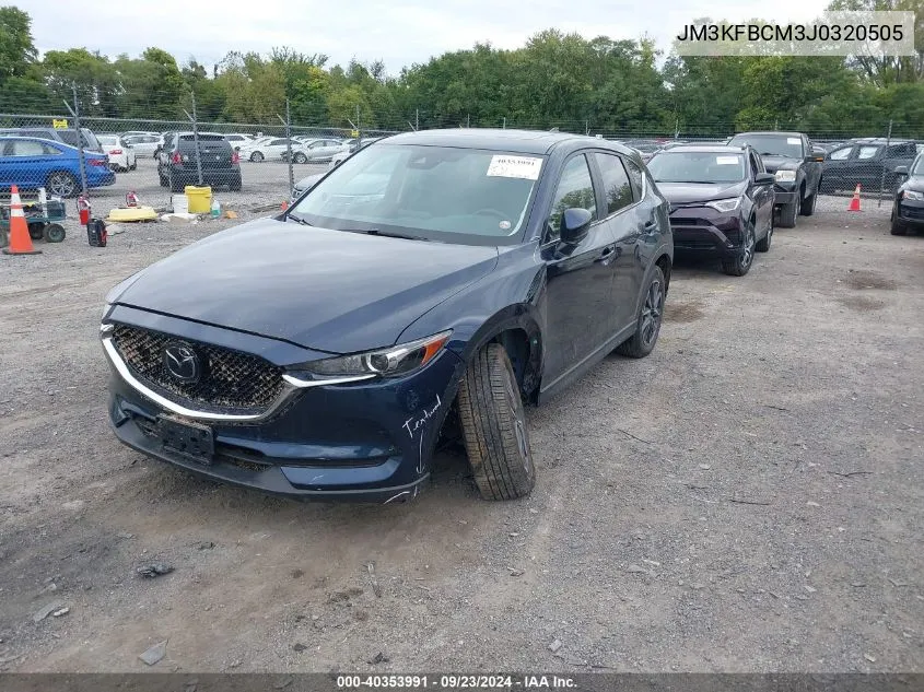 2018 Mazda Cx-5 Touring VIN: JM3KFBCM3J0320505 Lot: 40353991