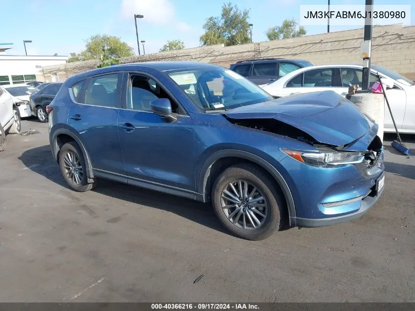 2018 Mazda Cx-5 Sport VIN: JM3KFABM6J1380980 Lot: 40366216