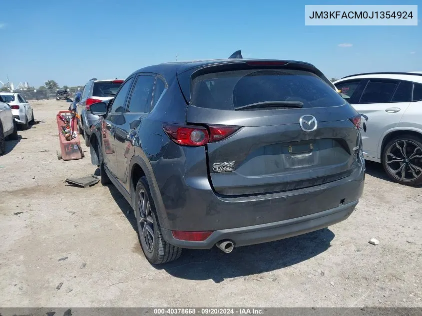 JM3KFACM0J1354924 2018 Mazda Cx-5 Touring