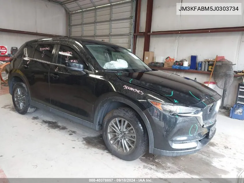 2018 Mazda Cx-5 Sport VIN: JM3KFABM5J0303734 Lot: 40378857