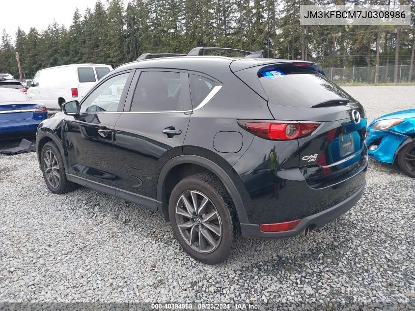 2018 Mazda Cx-5 Touring VIN: JM3KFBCM7J0308986 Lot: 40394988