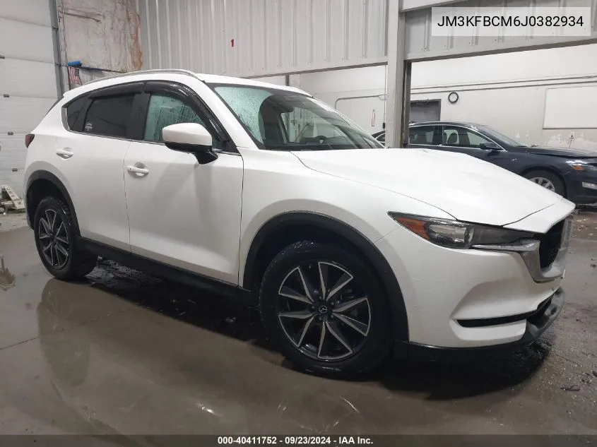 2018 Mazda Cx-5 Touring VIN: JM3KFBCM6J0382934 Lot: 40411752