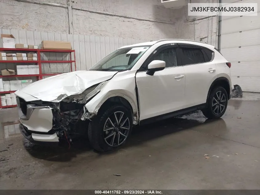 2018 Mazda Cx-5 Touring VIN: JM3KFBCM6J0382934 Lot: 40411752