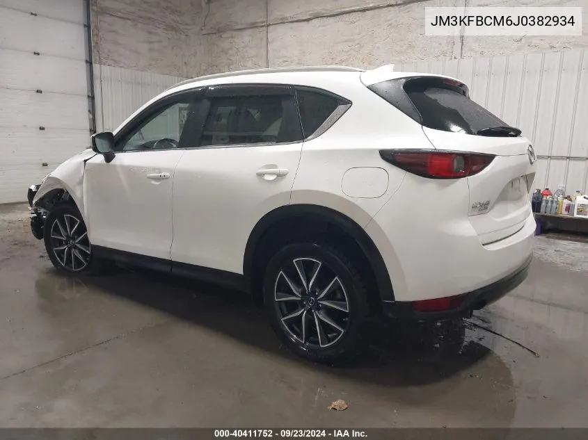 2018 Mazda Cx-5 Touring VIN: JM3KFBCM6J0382934 Lot: 40411752