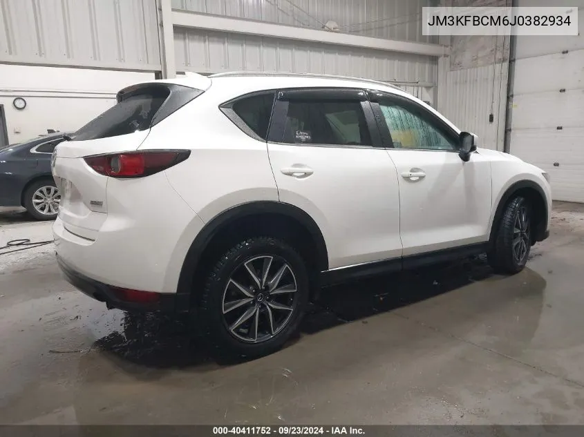 2018 Mazda Cx-5 Touring VIN: JM3KFBCM6J0382934 Lot: 40411752