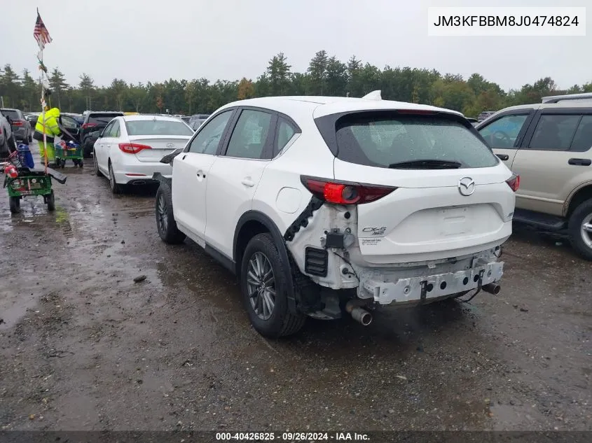 2018 Mazda Cx-5 Sport VIN: JM3KFBBM8J0474824 Lot: 40426825