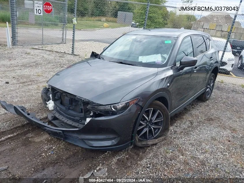 2018 Mazda Cx-5 Touring VIN: JM3KFBCM6J0378043 Lot: 40427484