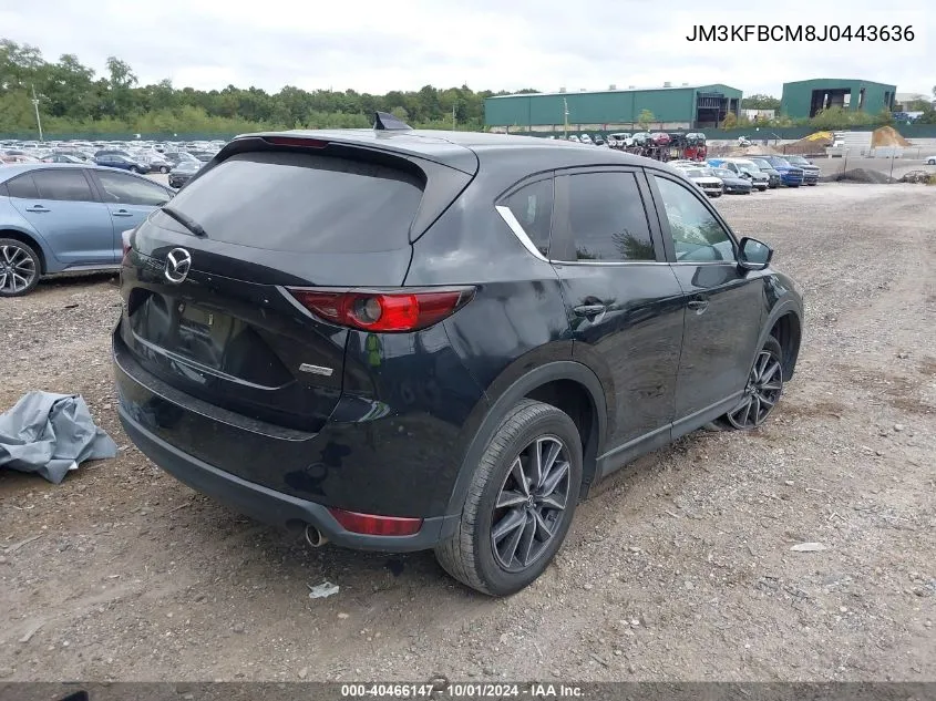 2018 Mazda Cx-5 Touring VIN: JM3KFBCM8J0443636 Lot: 40466147