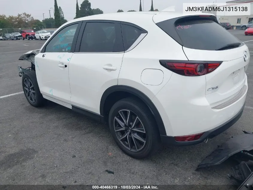 JM3KFADM6J1315138 2018 Mazda Cx-5 Grand Touring