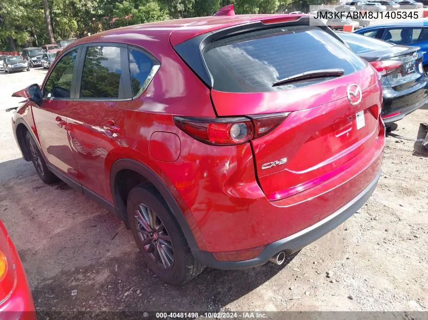 JM3KFABM8J1405345 2018 Mazda Cx-5 Sport