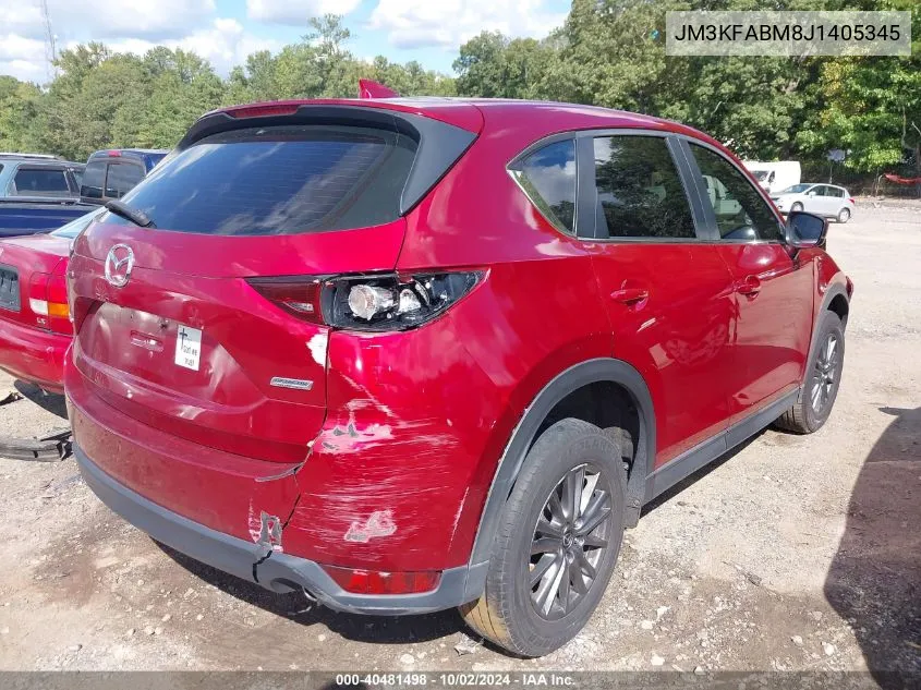 JM3KFABM8J1405345 2018 Mazda Cx-5 Sport