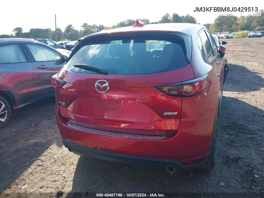 2018 Mazda Cx-5 Sport VIN: JM3KFBBM8J0429513 Lot: 40487196