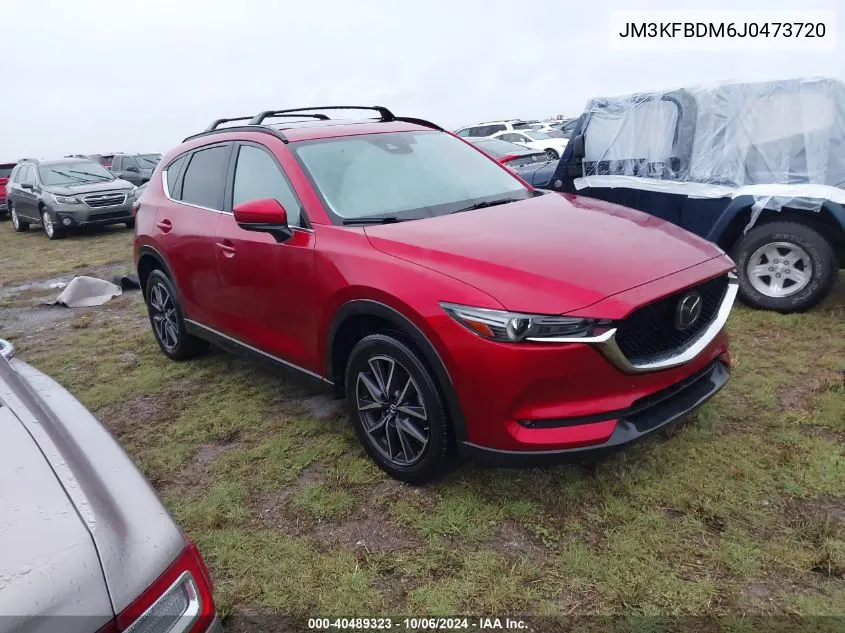 2018 Mazda Cx-5 Grand Touring VIN: JM3KFBDM6J0473720 Lot: 40489323