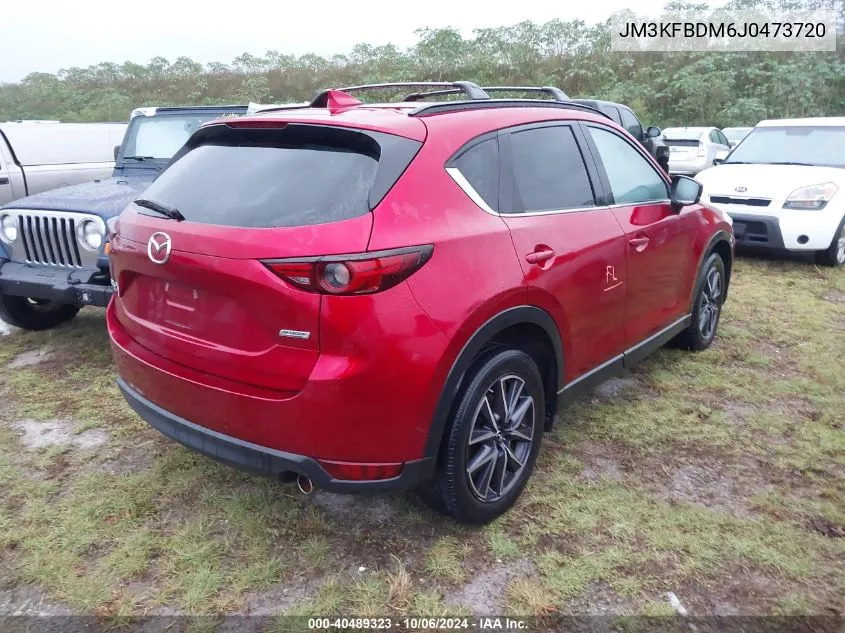 2018 Mazda Cx-5 Grand Touring VIN: JM3KFBDM6J0473720 Lot: 40489323