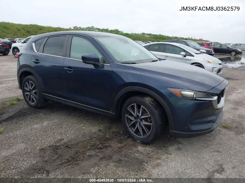 JM3KFACM8J0362579 2018 Mazda Cx-5 Touring