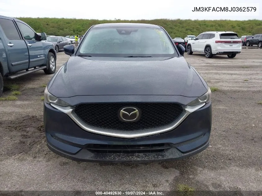 JM3KFACM8J0362579 2018 Mazda Cx-5 Touring