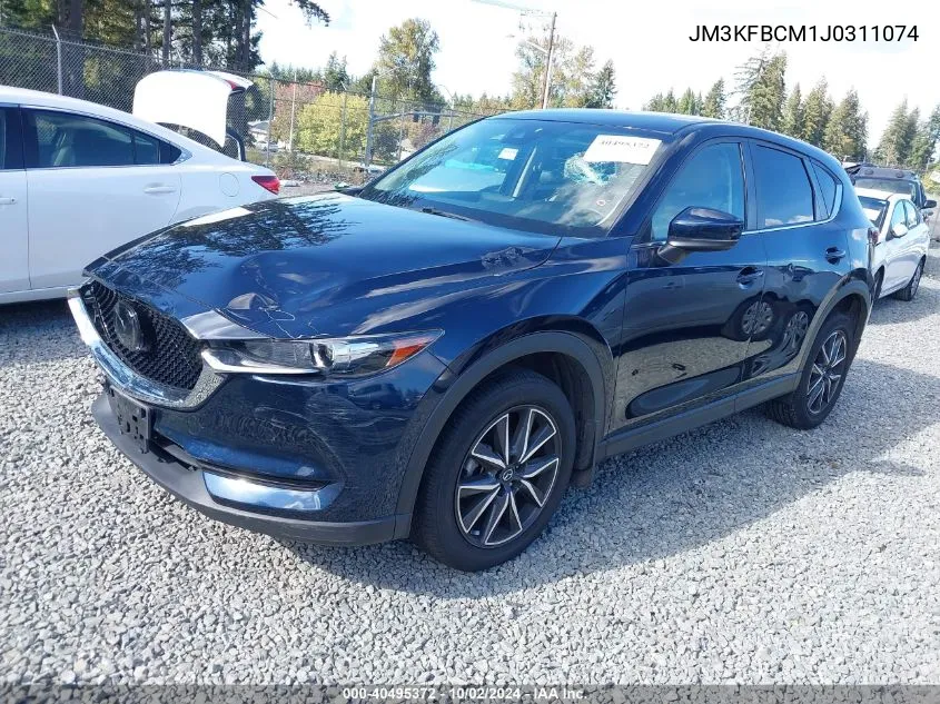 2018 Mazda Cx-5 Touring VIN: JM3KFBCM1J0311074 Lot: 40495372