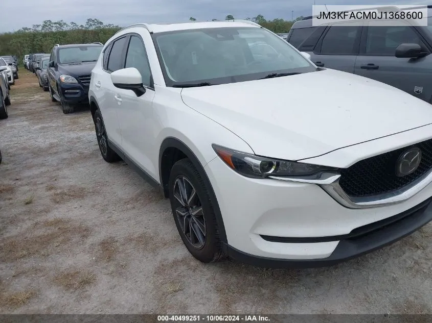 JM3KFACM0J1368600 2018 Mazda Cx-5 Touring