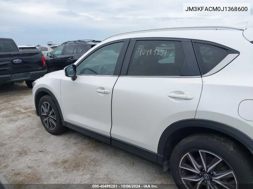 2018 Mazda Cx-5 Touring VIN: JM3KFACM0J1368600 Lot: 40499251